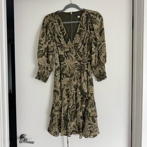 Tommy Hilfger Elegant Paisley Print Dress